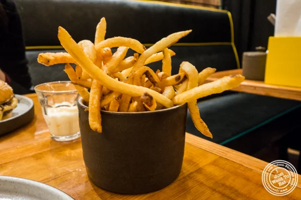 French fries at Salvation Burger in NYC, NY