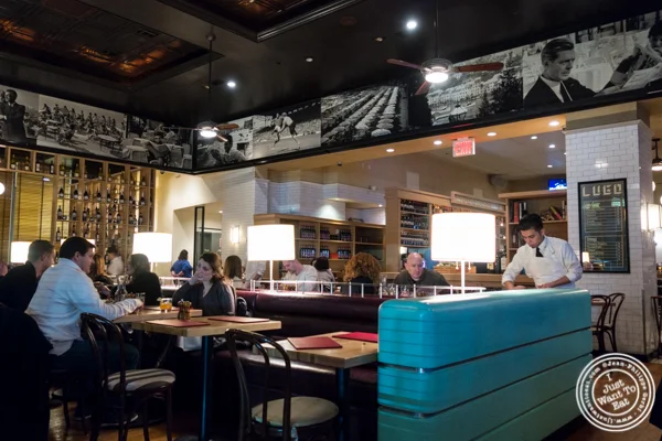 Dining room at Lugo Cucina in NYC, NY