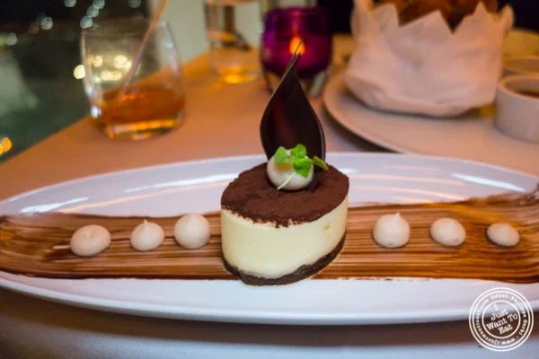 Tiramisu at Robert in The Museum of Art and Design, NYC, NY