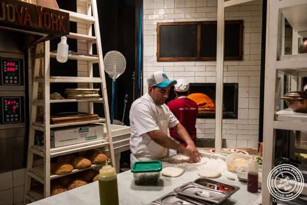 Kitchen at Ribalta in NYC, NY