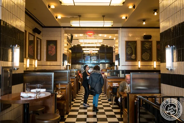 Dining room at Kingside in NYC, NY