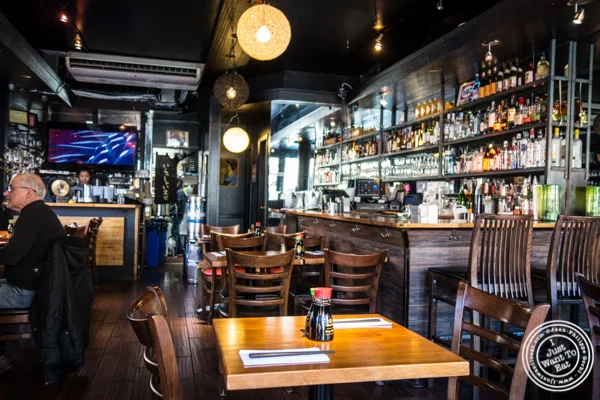 Dining room at Shokudo Sushi and Ramen in Hell's Kitchen