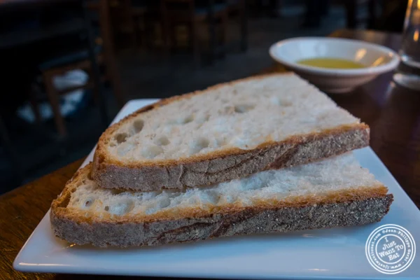 Bread at Bella Luna on the Upper West Side, NYC, NY