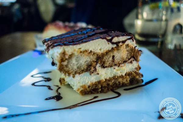 Tiramisu at Bella Luna on the Upper West Side, NYC, NY