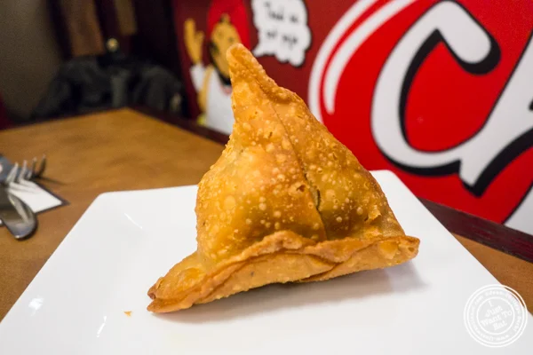 Samosa at Chawlas2 in Gramercy, NYC, NY