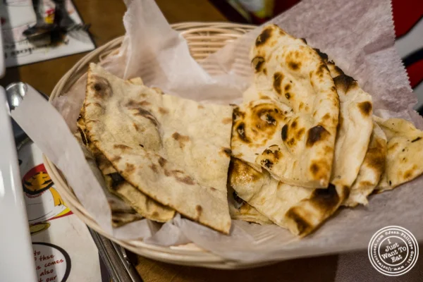 Naan and roti at Chawlas2 in Gramercy, NYC, NY
