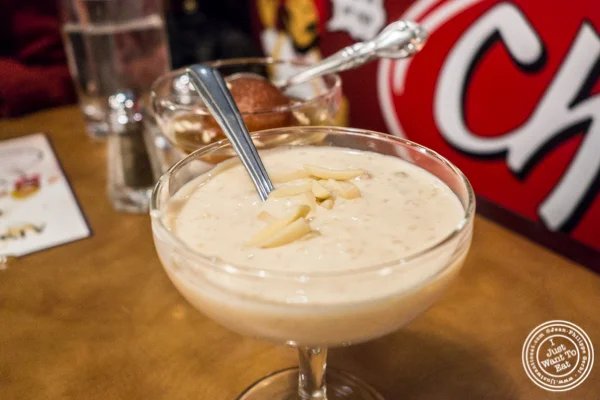 Kheer at Chawlas2 in Gramercy, NYC, NY