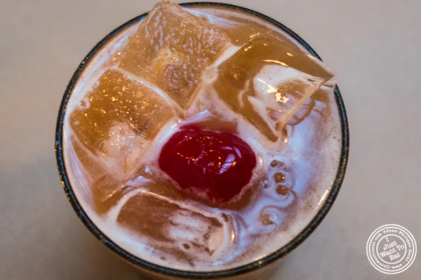 Tamarind whiskey sour at Kelley and Ping in Greenwich Village