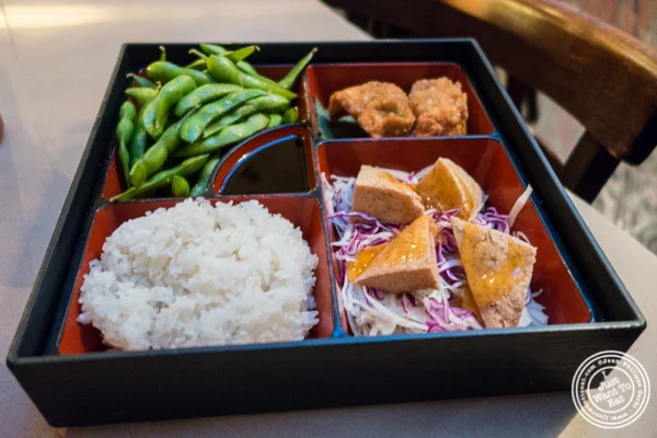 Yasai Bento at Kelley and Ping in Greenwich Village