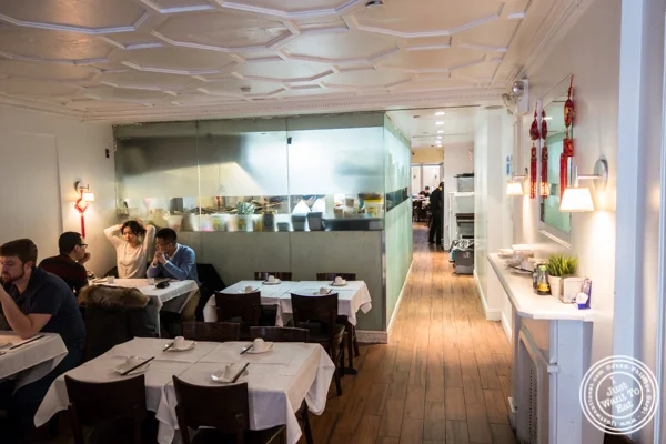 Dining room at China Green in Hell's Kitchen