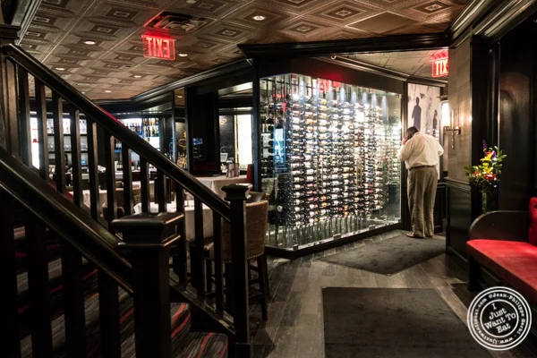 Entrance at Ruth's Chris in Manhattan