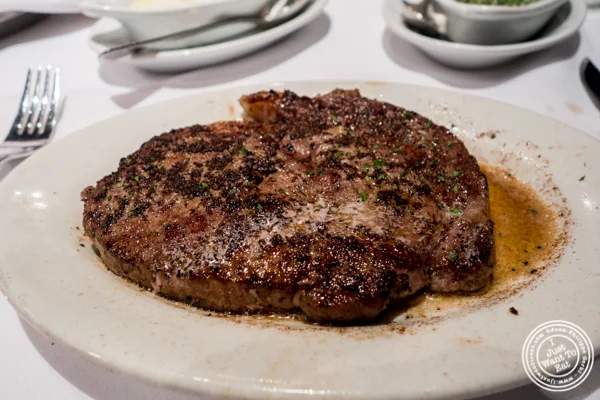 Ribeye at Ruth's Chris in Manhattan