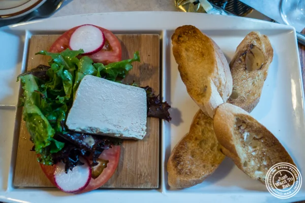 Foie gras at Tout Va Bien in NYC, NY