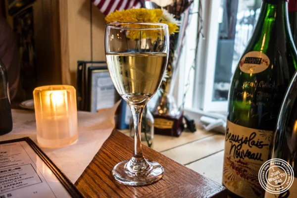 Sauvignon blanc at Tout Va Bien in NYC, NY