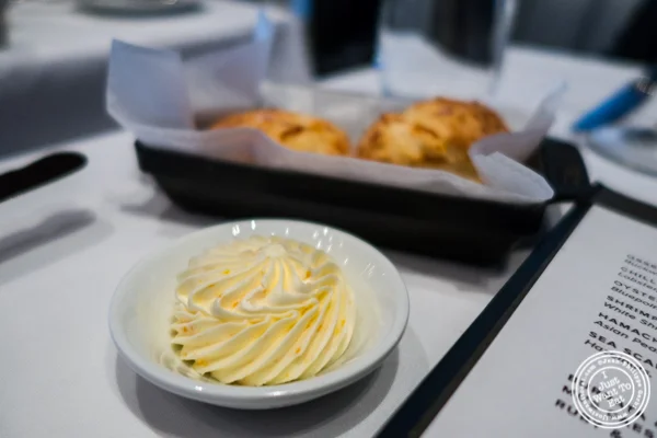 Orange butter at Porter House in NYC, NY