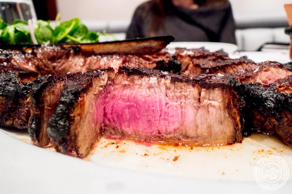 Porterhouse steak at Porter House in NYC, NY