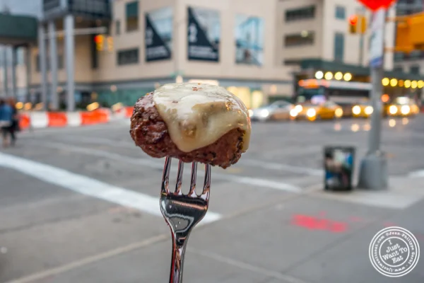 Truffle Burger from Urbani Truffles and Pat LaFrieda