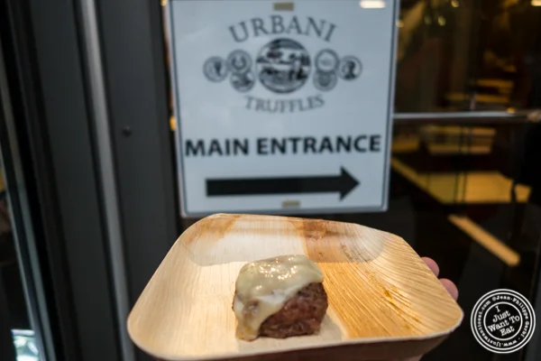 Truffle Burger from Urbani Truffles and Pat LaFrieda