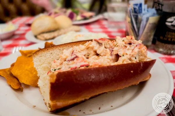 Lobster roll at Grand Central Oyster Bar in NYC, NY