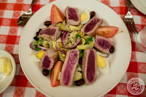 Salade niçoise at Grand Central Oyster Bar in NYC, NY