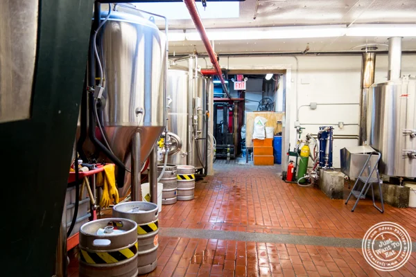 Brewery at The Rockaway Brewing Company in Long Island City