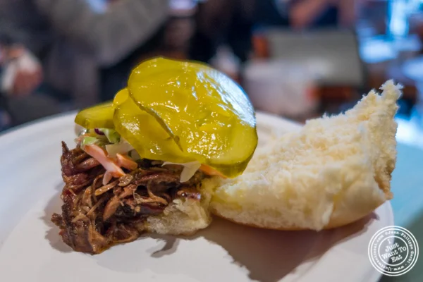 Rib sandwich from Goody's BBQ Chicken and Ribs