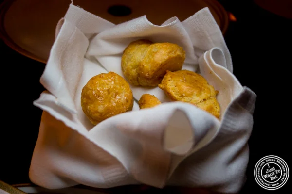 Gougeres at Cut by Wolfgang Puck in TriBeCa, NYC