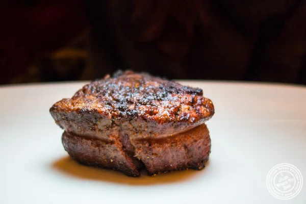 Filet mignon at Cut by Wolfgang Puck in TriBeCa, NYC