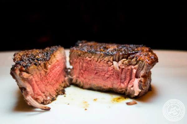 Filet mignon at Cut by Wolfgang Puck in TriBeCa, NYC