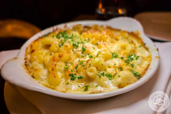 Mac and cheese at Cut by Wolfgang Puck in TriBeCa, NYC