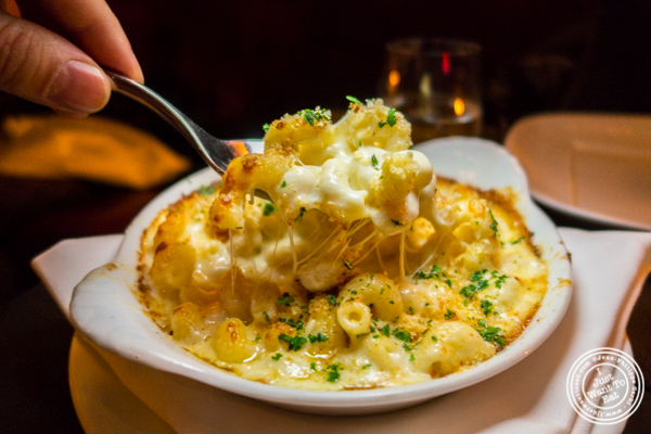 Mac and cheese at Cut by Wolfgang Puck in TriBeCa, NYC