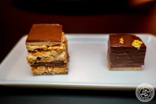 Chocolates at Cut by Wolfgang Puck in TriBeCa, NYC