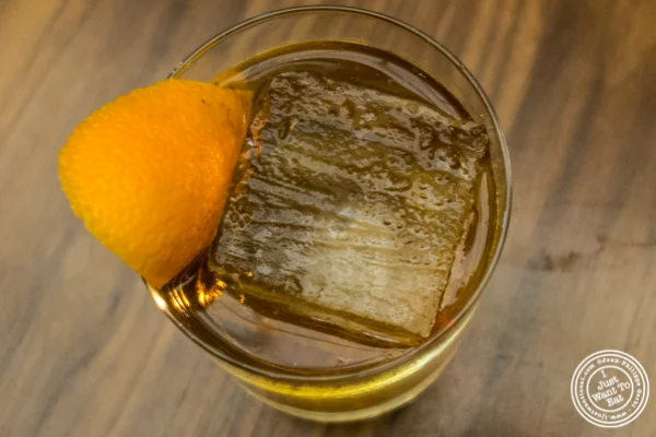 Smoke and Spice cocktail at Indian Accent in NYC, NY