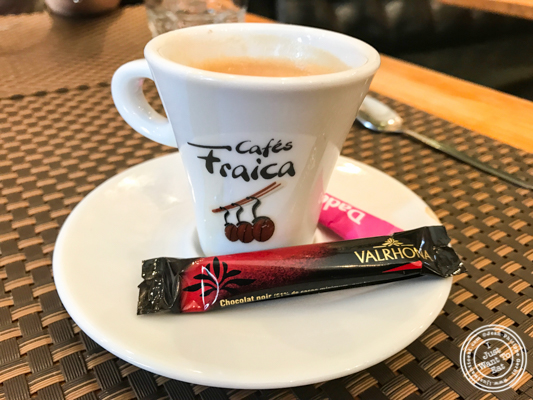 Espresso at La Petite Idée, Grenoble, France