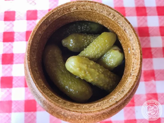 Cornichons at La Ferme à Dédé in Sassenage, France