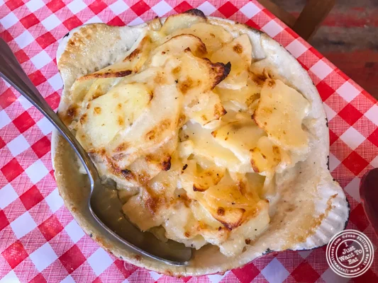 Gratin Dauphinois at La Ferme à Dédé in Sassenage, France