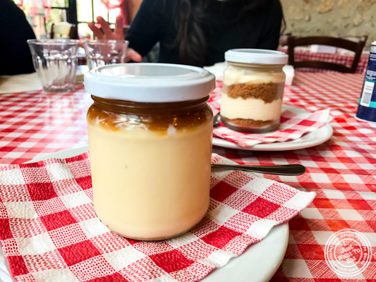 Creme caramel at La Ferme à Dédé in Sassenage, France