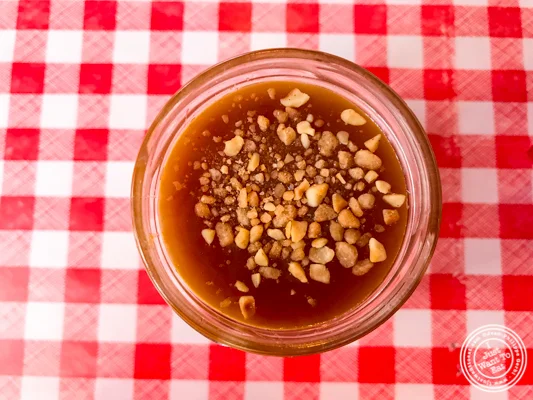 Creme caramel at La Ferme à Dédé in Sassenage, France