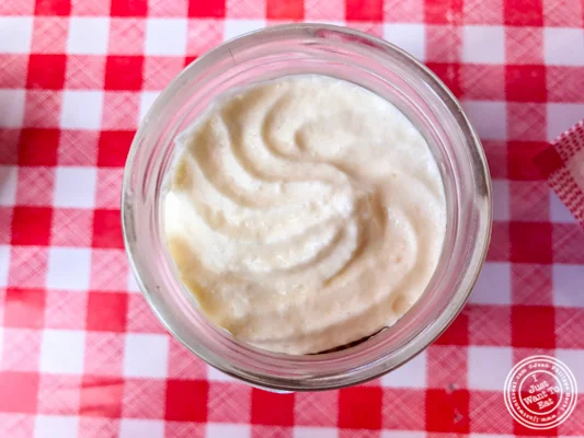 Creme de spéculos at La Ferme à Dédé in Sassenage, France