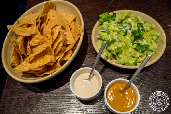 Guacamole and chips at Empellon Taqueria in NYC, NY