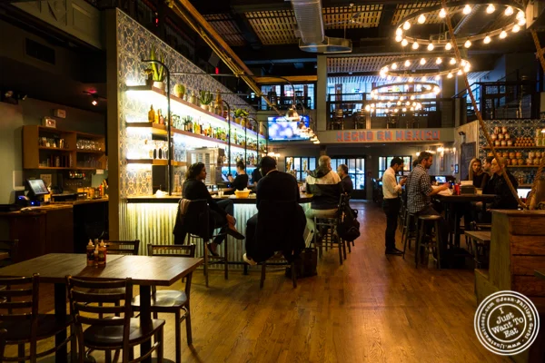 Bar area at Habanero Blues in NYC, NY