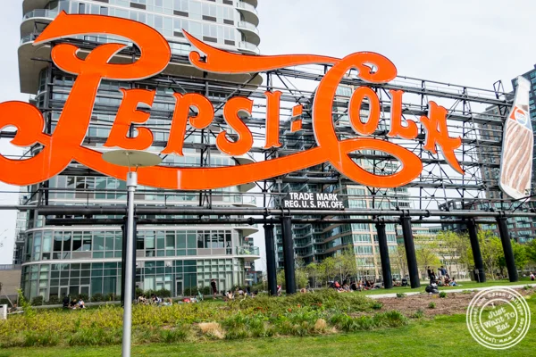 Pepsi Co. sign in Long Island City
