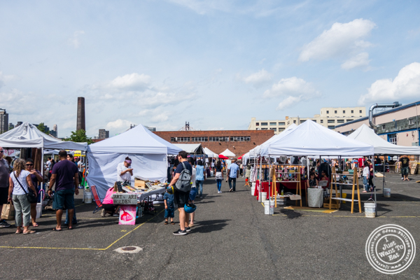 Stalls at LIC Flea and Food Market 