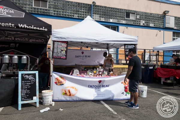 Enzo Le Beau at LIC Flea and Food Market 