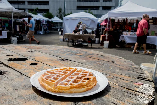 Waffle from Enzo Le Beau at LIC Flea and Food Market 