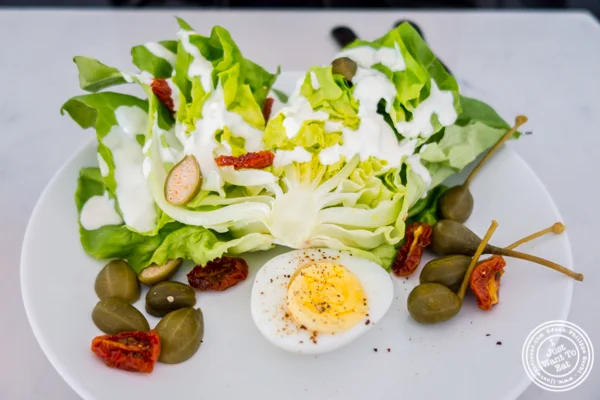 Bibb wedge salad at Porter Collins in Hoboken, NJ