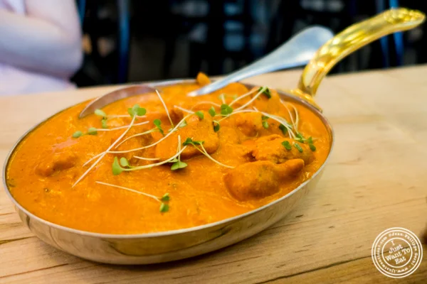 Butter chicken at Badshah Modern Indian in Hell's Kitchen