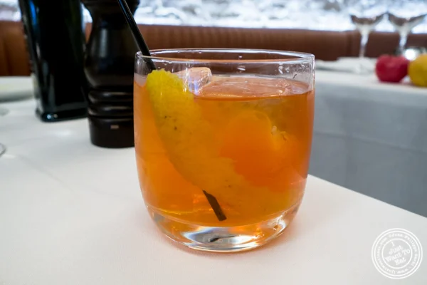 Negroni at Mamo NYC in Soho