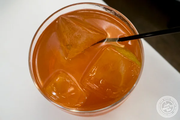 Negroni at Mamo NYC in Soho