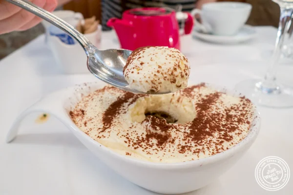 Tiramisu at Mamo NYC in Soho